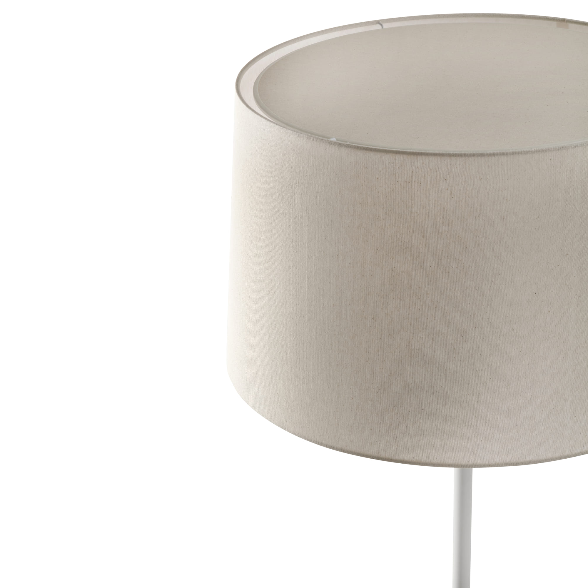 WINDSOR beyaz/Linen zemin lambası