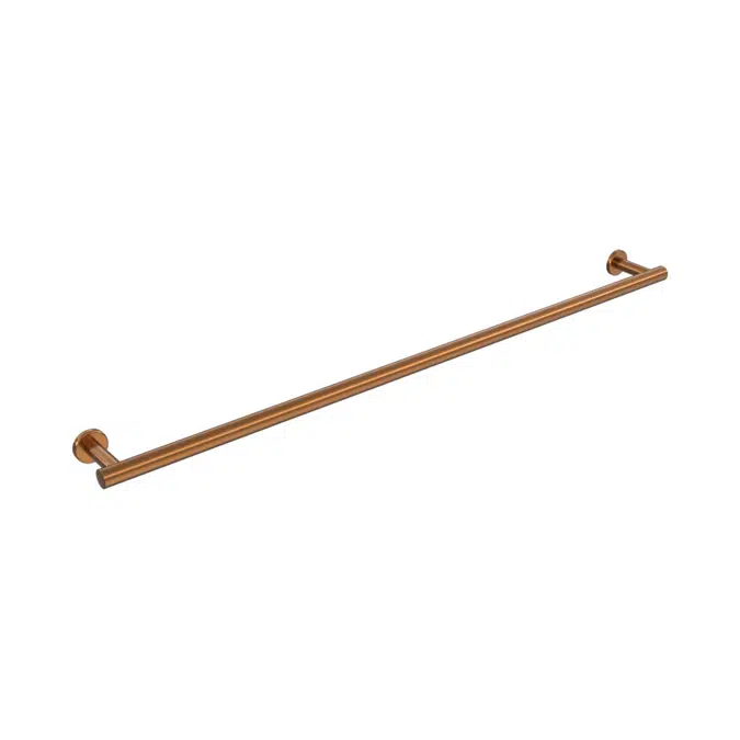 Drift Brushed Bronze 900mm Single Towel Rail 2269446