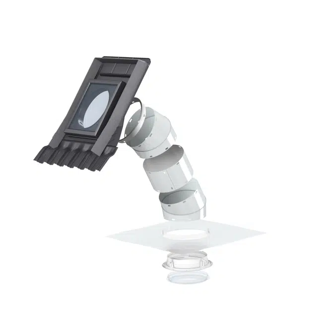 TWF/TWR Eğimli Çatı İçin Işık Tüpü Sistemi