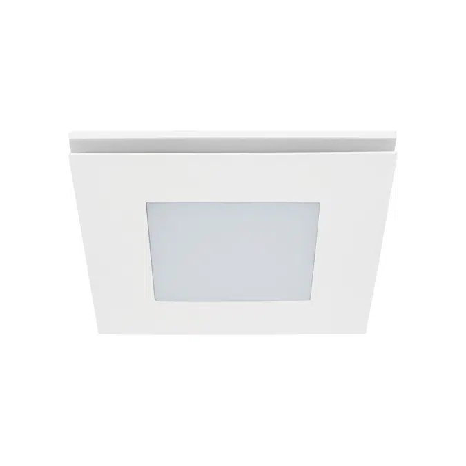 Kado Lux HiFlow 200 Square Matte White LED Fascia Only 2020364