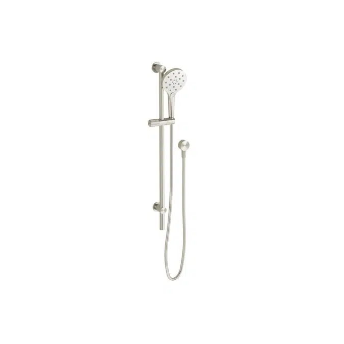 Milli Marq Edit Brushed Nickel Single Rail Shower 21968