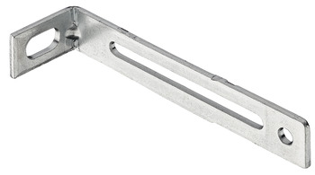 Screw-on bracket, Steel, Chrome plated - 260.54.978