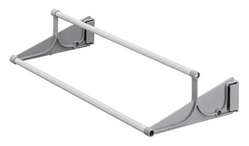 Shoe rack, continuously adjustable - 892.11.300
