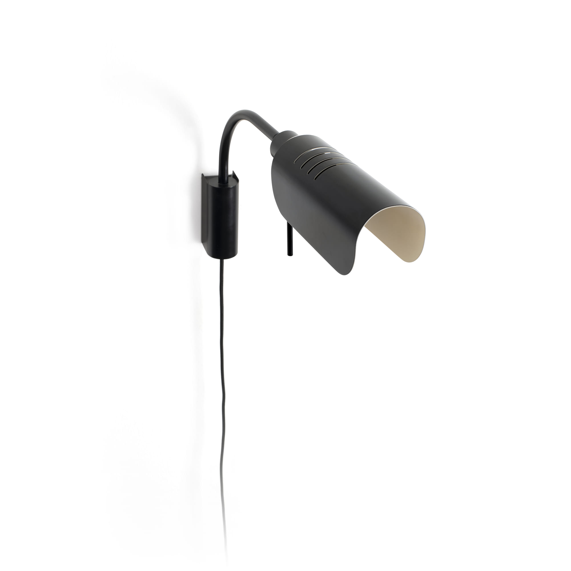 MARTINICA S Black wall lamp arm