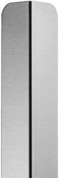 Corner guard profile, Stainless steel, straight profile end, rounded - 987.60.121