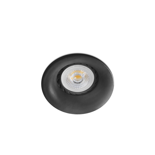 NEÓN R Black recessed lamp