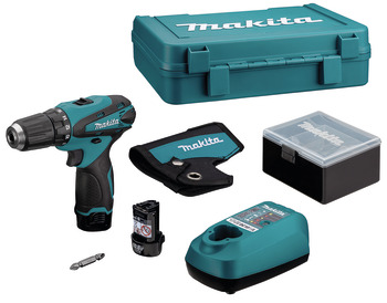 Cordless Drill Driver, Makita DF330DWE - 001.66.559