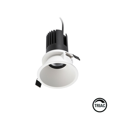 TULIPA beyaz recessed gömme spot 7W 50° 4000K CRI90 TRIAC
