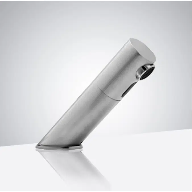 Cancun Brushed Nickel Touchless Basin Faucet