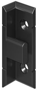 Angled componentPacofix DF, panel distance 15 mm - 262.51.381