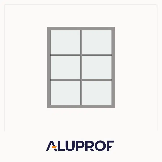 MB-79N ST Viyana Çıtalı Tek Kanat Sabit Camlı Pencere