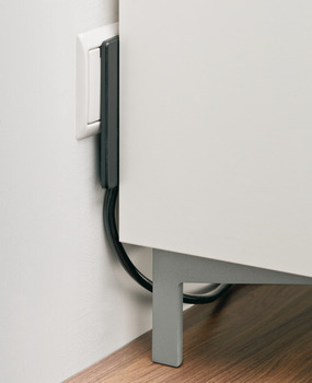 Schuko Safety plug, Extremely flat, 230 V - 820.52.760