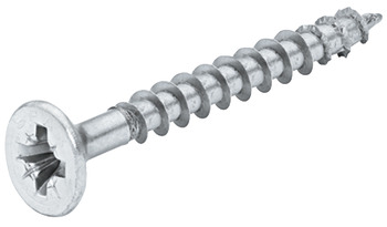 Chipboard screw, Spax, countersunk head, PZ, fully threaded - 018.00.054
