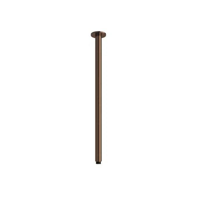 Milli Mood Edit Vertical Shower Arm 500mm PVD Brushed Bronze 9511099