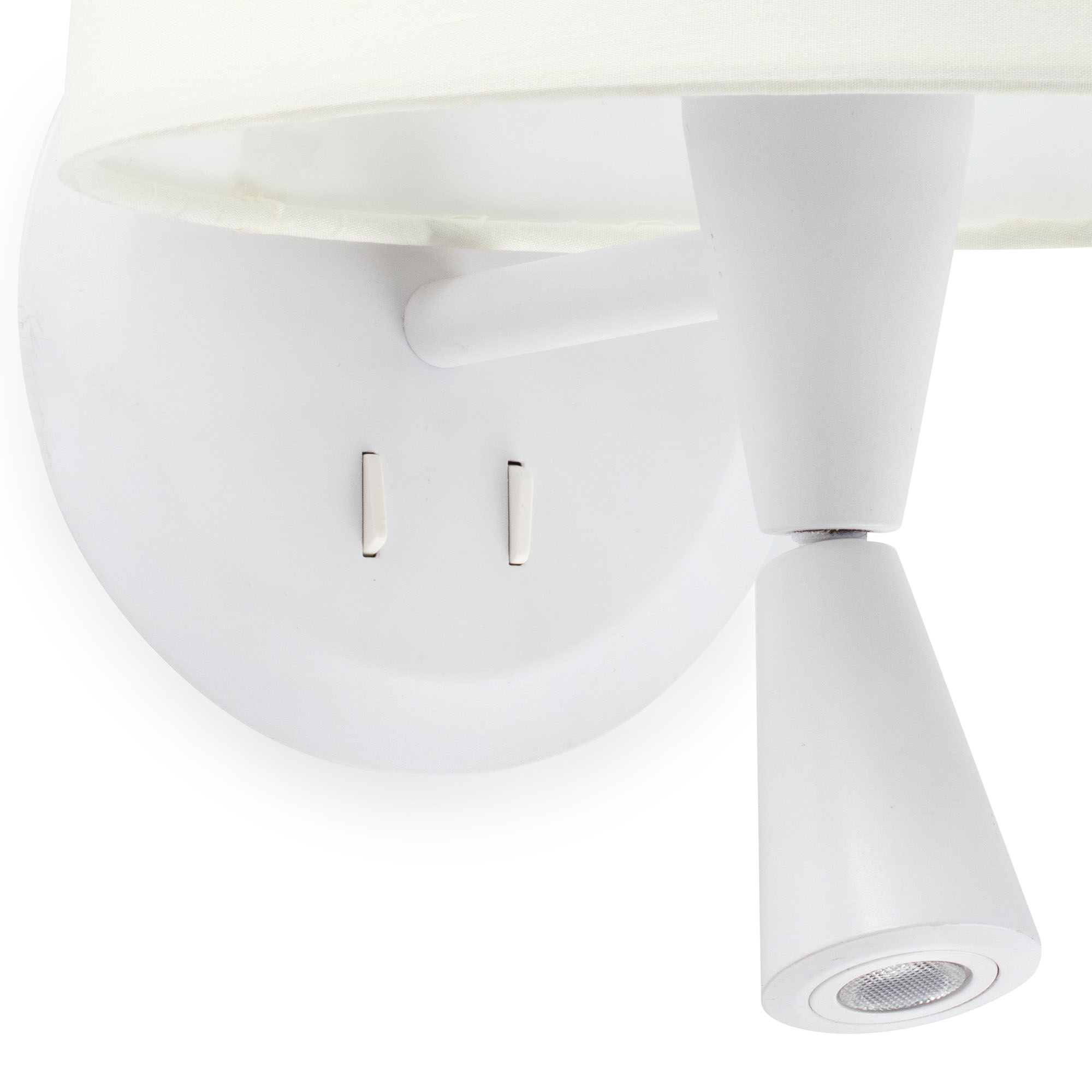 CONGA beyaz/beyaz duvar lambası with reading light 215
