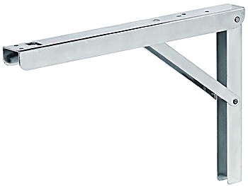 Bracket, Load Bearing Capacity 150 Kg Per Pair, Folding, Steel - 287.55.940