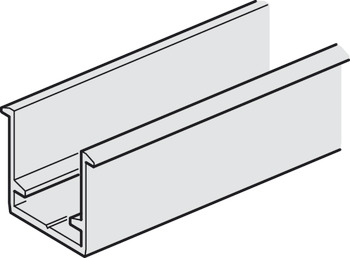 Guide rail, Pre-drilled - 943.55.050