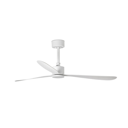 AMELIA L Ceiling fan white Wall Control black