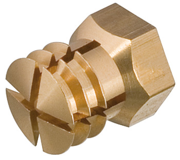 Spreading sleeve, With M6 internal thread, brass - 039.00.360