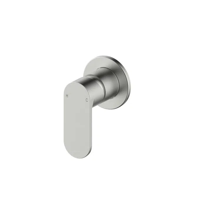 Mizu Soothe MK2 Brushed Nickel Shower Mixer Kit 9512382
