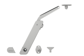 Stay flap fitting Free flap H 1.5 - 372.28.631