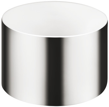 Railing end piece, flat, for plug fitting, bar railing system - 812.06.263