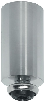 Furniture foot, for glass constructions, for glue fixing - 634.70.020
