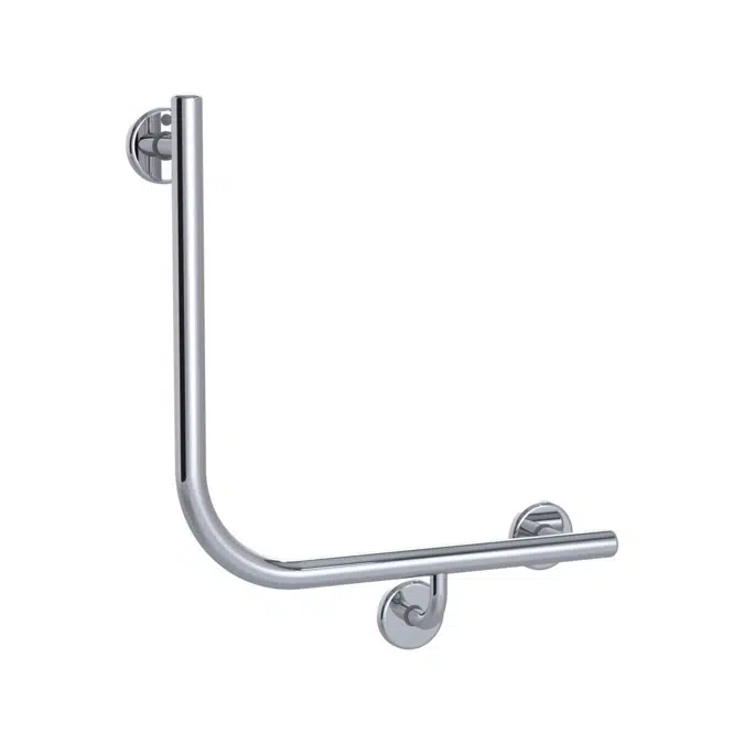 Mizu Drift Polished Stainless Steel Right Hand Toilet Grab Rail 2266530