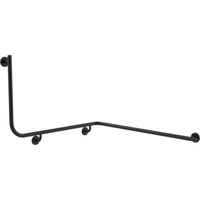 Drift Matte Black Right 90° Modular Grab Rail 1110x1030x600mm 2266555