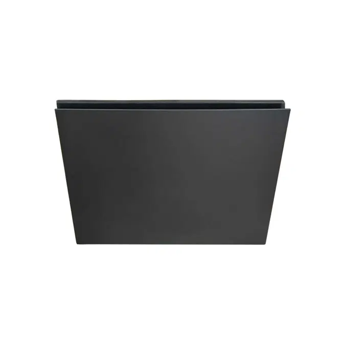 Kado Lux HiFlow 200 Square Matte Black Fascia Only 2020359