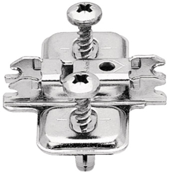 Cruciform mounting plate for Clip Top Blumotion - 342.21.993