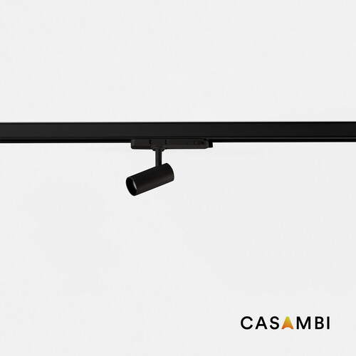 FOST TRACK Black track spotlight Ø40 7W 36° 2700K CRI97 CASAMBI