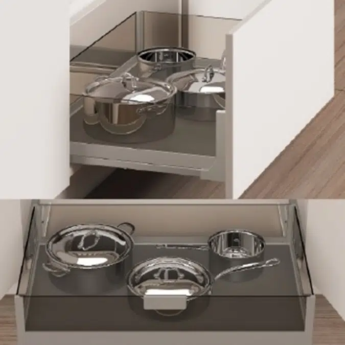 Hafele Starke Internal Wardrobe Basket