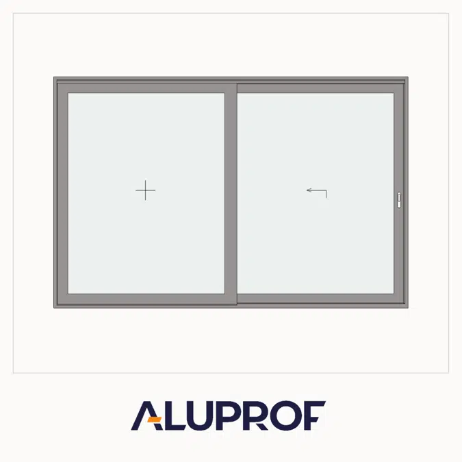 MB-77HS ST Sabit Panelli Tek Kanatlı Kaldır-Sür Kapı