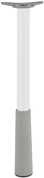 Table leg, Cylindrical, height adjustable - 635.28.711