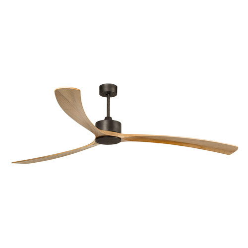 KAUAI XXL kahverengi/pine fan duvar kumandası beyaz