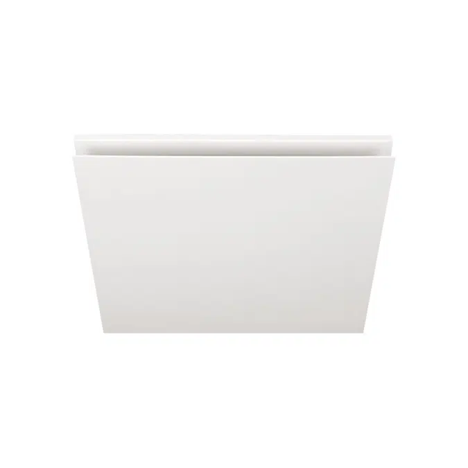 Kado Lux HiFlow 200 Square Matte White Fascia Only 2020360