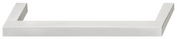 Mitred HandleDéco, straight-edged, stainless steel - 155.01.343