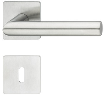 Door handle set, stainless steel, Startec, PDH3102, rose - 903.81.018