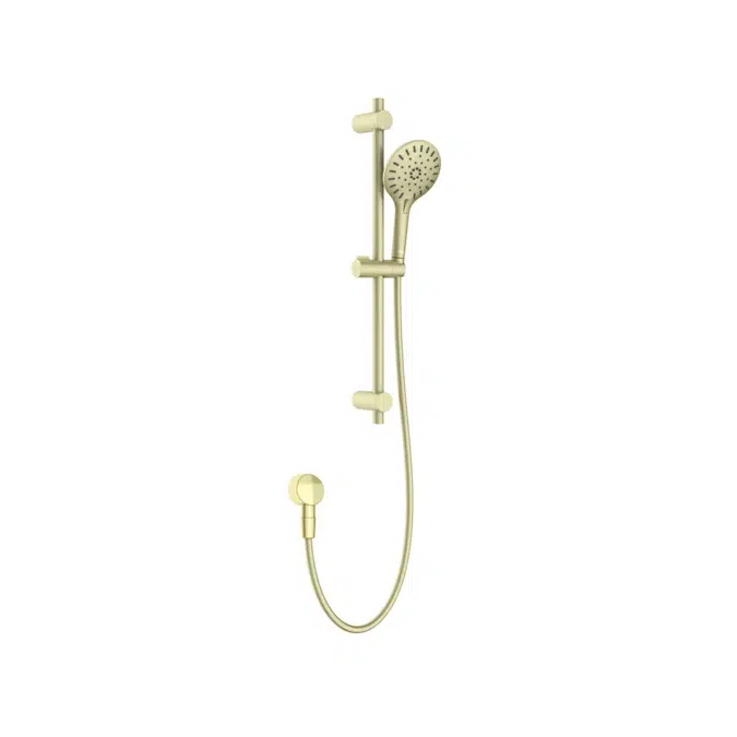 Roca Ona Brushed Brass Single Rail Shower (5 Star) 14945