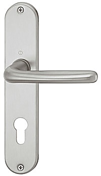 Kapı Kulpu Seti, Paslanmaz Çelik, Hoppe, Cardiff E1850Z/302 - 902.92.754