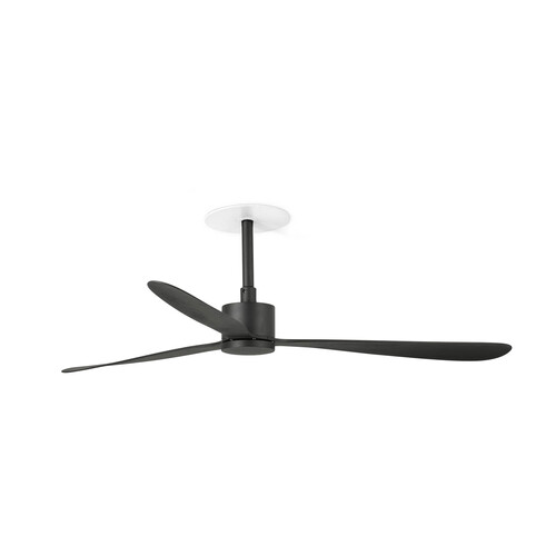 AMELIA RECESSED Ceiling fan black TUYA