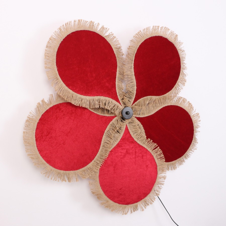 Papatya Kadife Kumaş TAVAN & DUVAR AYDINLATMASI 