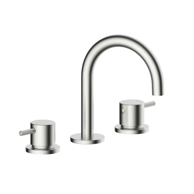 Mizu Drift Brushed Nickel Basin Set 2267256