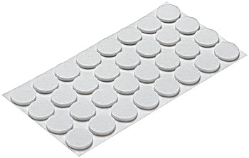 Furniture glide, round, self-adhesive, synthetic felt - 650.06.703