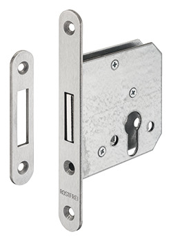 Mortice deadlock for hinged doors, Startec - 911.22.297