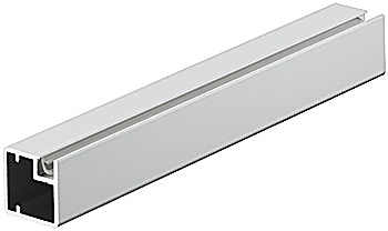 Aluminium glass frame profile, 20,6 x 19 mm, model 901078 - 563.32.002