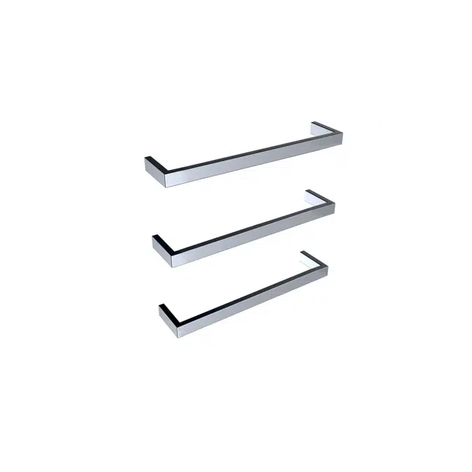 Mizu Bloc Isıtmalı Havlu Askısı 630mm Üçlü Paket Paslanmaz Çelik 2007466