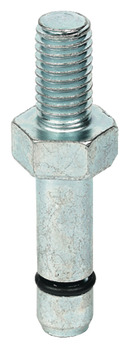 Fastening pin, System W, for castors/components with holder Ø 8 mm - 661.34.993
