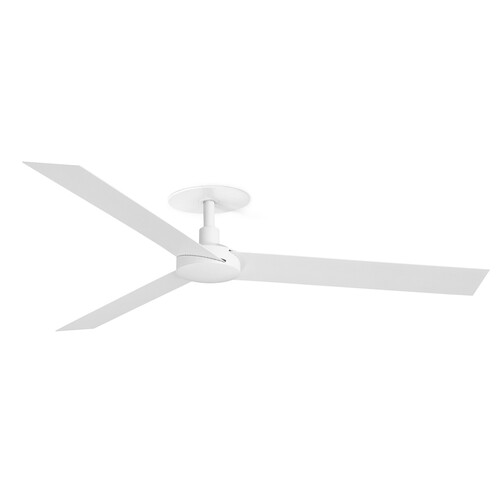 CRUISER RECESSED XL Ceiling fan beyaz duvar kumandası siyah